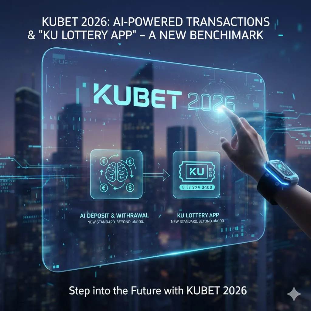 ก้าวล้ำไปกับ KUBET 2026: รีวิวระบบ AI ฝาก-ถอน และ ‘แอป KU หวย’ มาตรฐานใหม่ที่เหนือกว่า ufa100