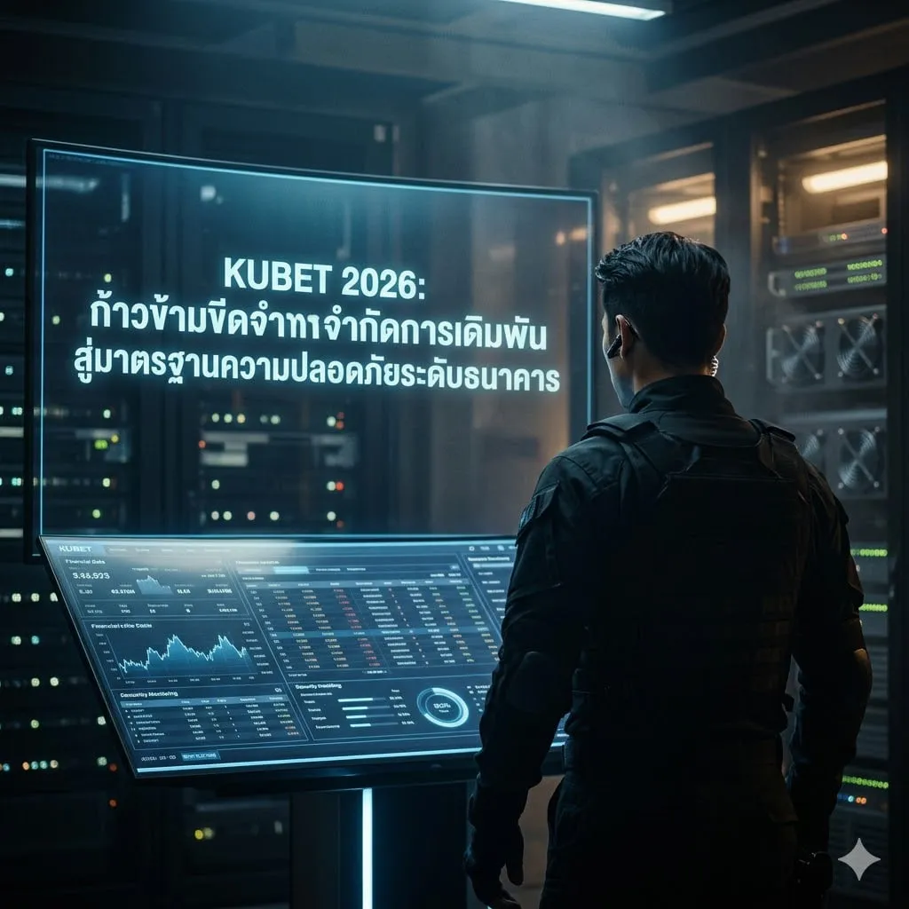 UBET 2026: ก้าวข้ามขีดจำกัดการเดิมพัน สู่มาตรฐานความปลอดภัยระดับธนาคาร